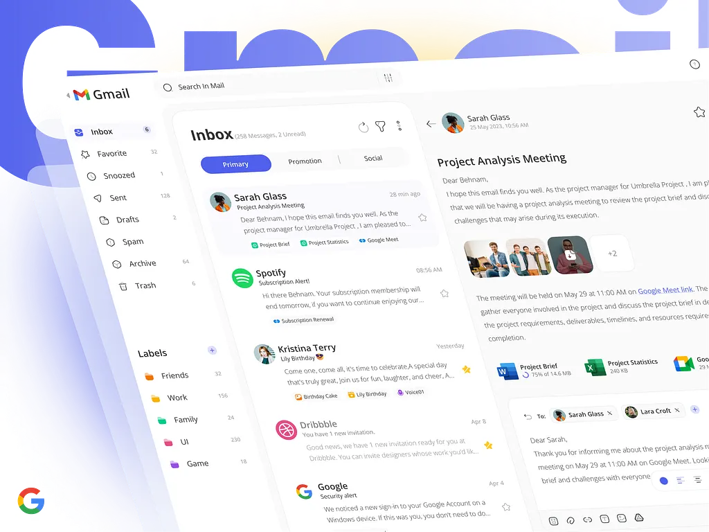 Google Calendar integration illustration